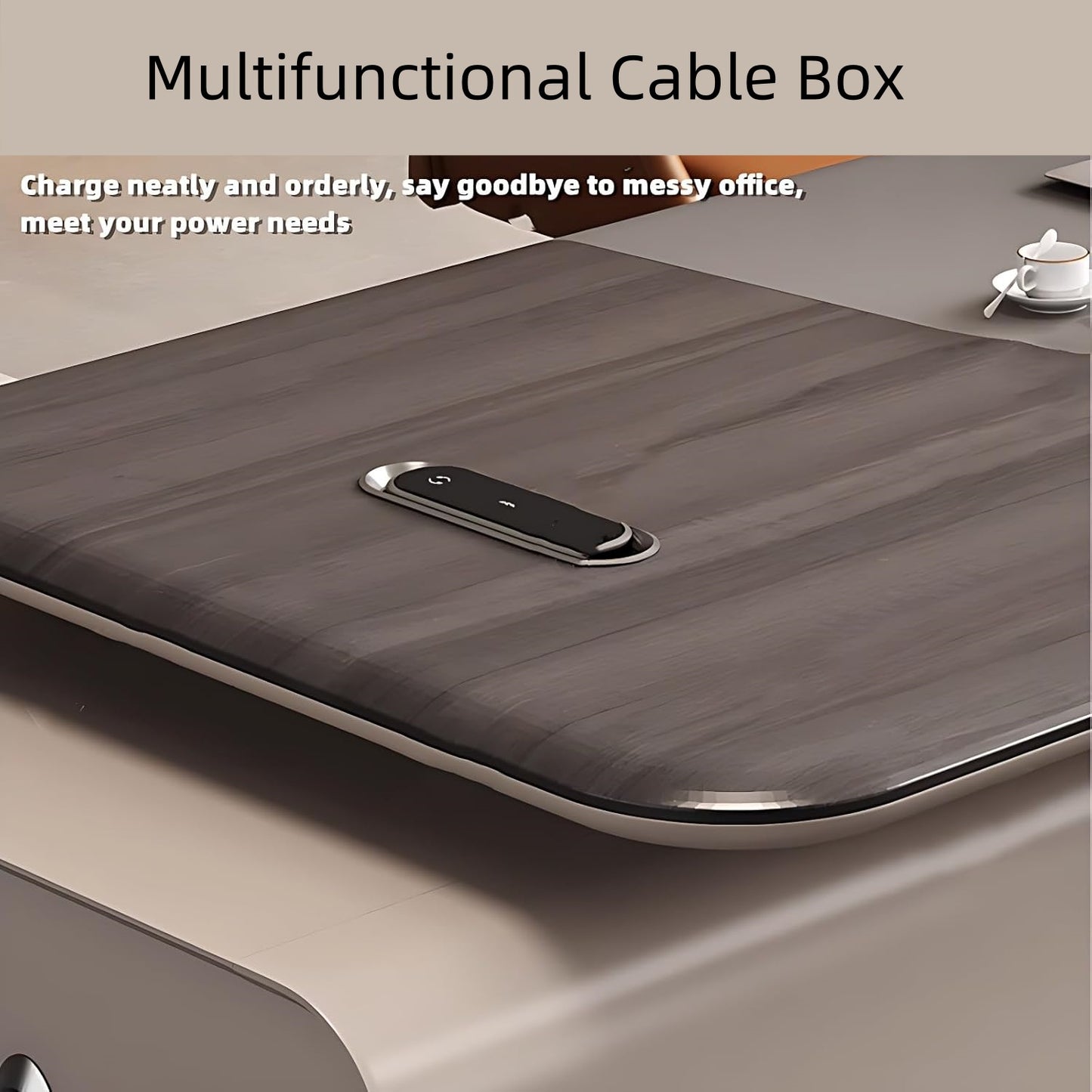 Aihm-Lon Executive Desk for Office Home 94.49"-125.98"