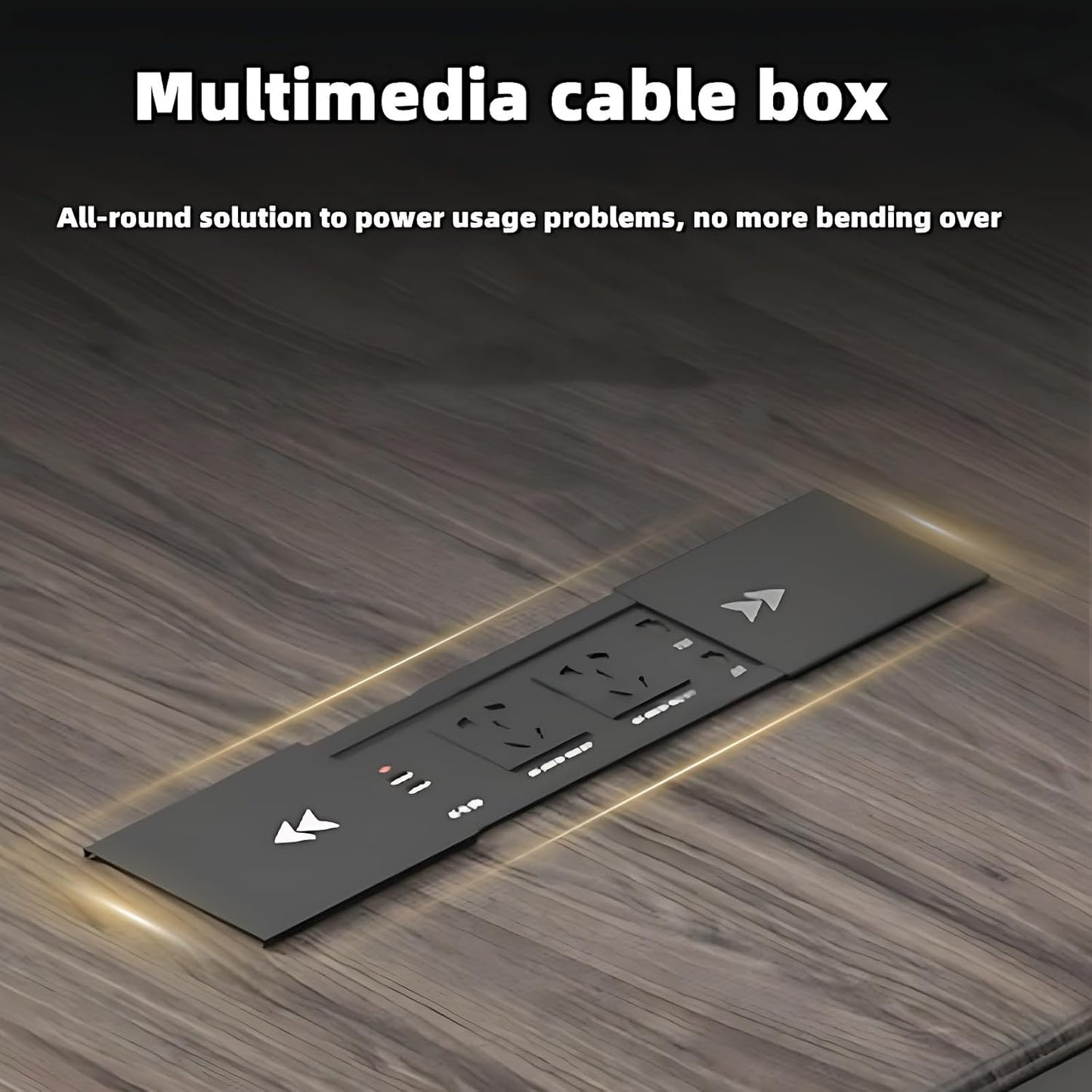 Aihm-Lon Executive Desk with Wooden Tabletop 78.74"-125.98"