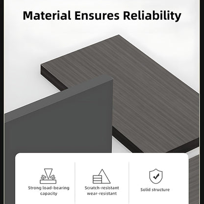 Aihm-Lon Spacious Executive Desk with Drawers 78.7"-141.7"