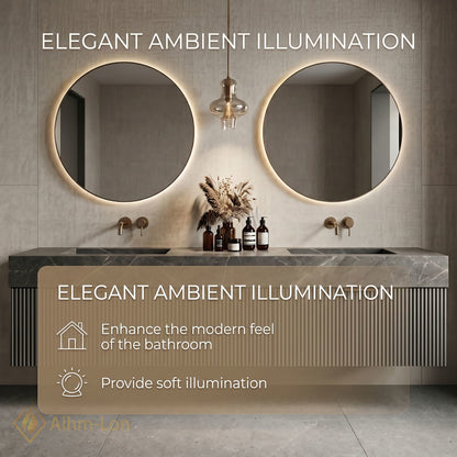 60''-96'' Double Bathroom Vanity with Sink Vertical Ribbed Front Dark Stone Vein