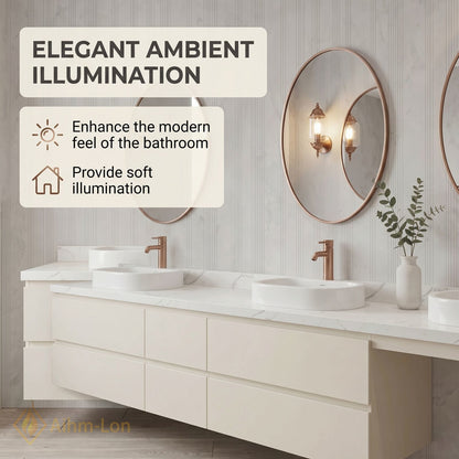 60''-96'' Modern Bathroom Vanity with Sink Floating White Marble Sliding Drawers Cabinet
