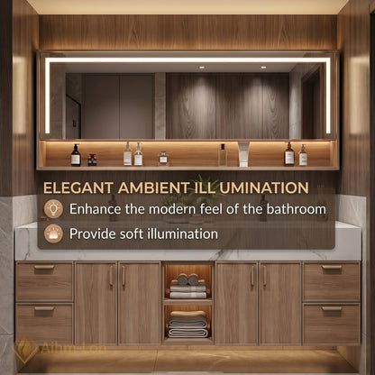 76''-96'' Double Bathroom Vanity with Sink Floating Wall-Mounted Cabinetry Mounted Solid Wood