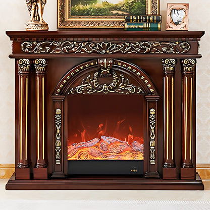 Aihm-Lon Modern Decorative Electric Fireplace with Mantel 59.05"