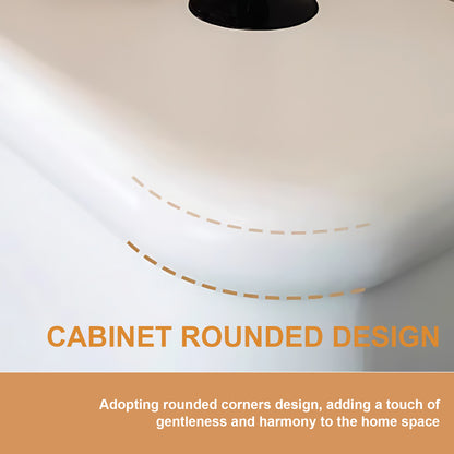 Aihm-Lon Electric Fireplace Modern TV Stands with Storage 70.86"