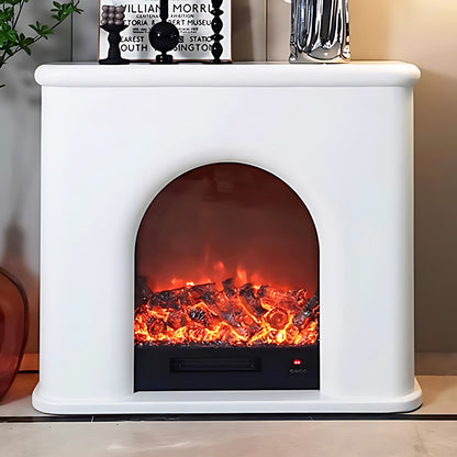 Aihm-Lon Electric Fireplace with Realistic Flame Modern Frame 43.30"