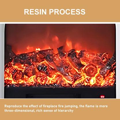 Aihm-Lon Electric Fireplace with Realistic Flame Modern Frame 43.30"