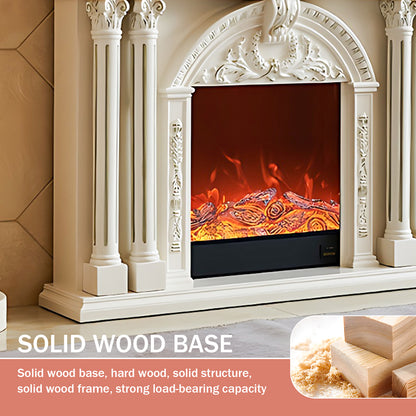 Aihm-Lon Freestanding Decorative Electric Fireplace 59"