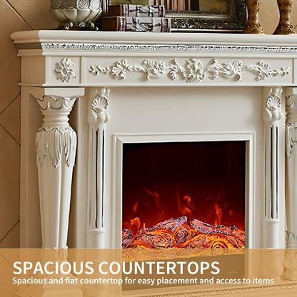 Aihm-Lon Decorative Electric Fireplace with Simulated Flame 59.05"