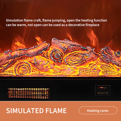 Aihm-Lon Freestanding Electric Fireplace Heater with Remote Control 59.05"