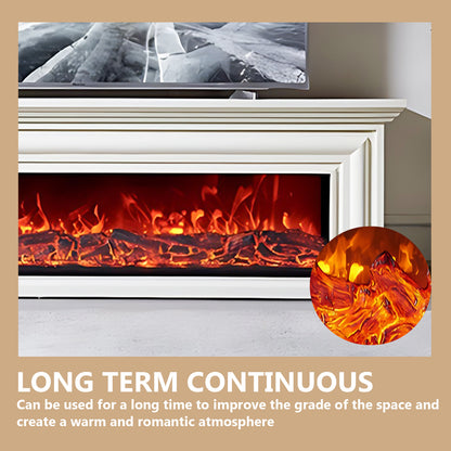 Aihm-Lon Large Electric Fireplace TV Stand with Remote Control 70.86"-78.24"