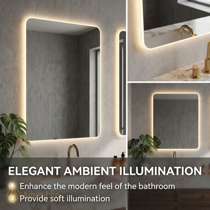 60''-96'' Double Bathroom Vanity with Sink White-Marble White Floating Wood-Grain Pattern Top
