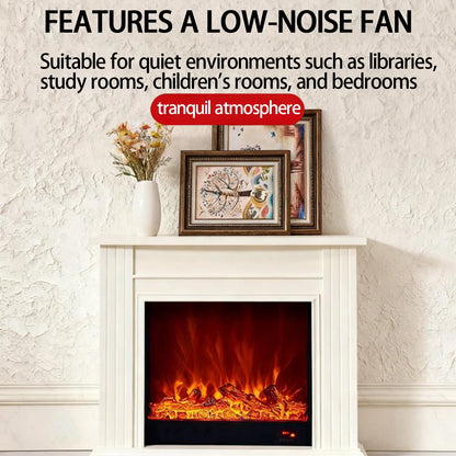 Aihm-Lon Minimalist Electric Fireplace Includes Simple Line Design 39”-79”