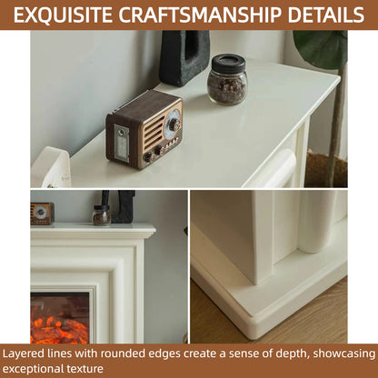 Aihm-Lon Modern Electric Fireplace Includes Fake Flame Insert