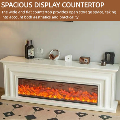 Aihm-Lon Modern Electric Fireplace Includes Fake Flame Insert