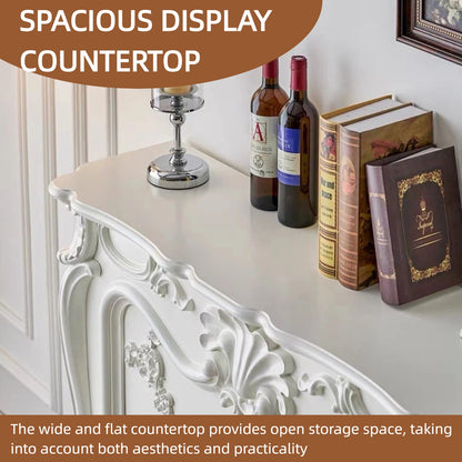 Aihm-Lon Freestanding Electric Fireplace Includes Metal Birdcage & 3D Relief 47” - 55”