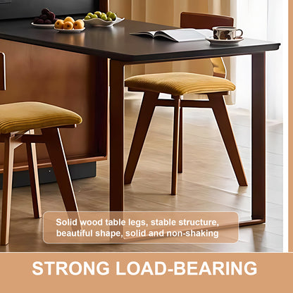 Aihm-Lon Brown Kitchen Island with Extendable Dinning Table 66.92"