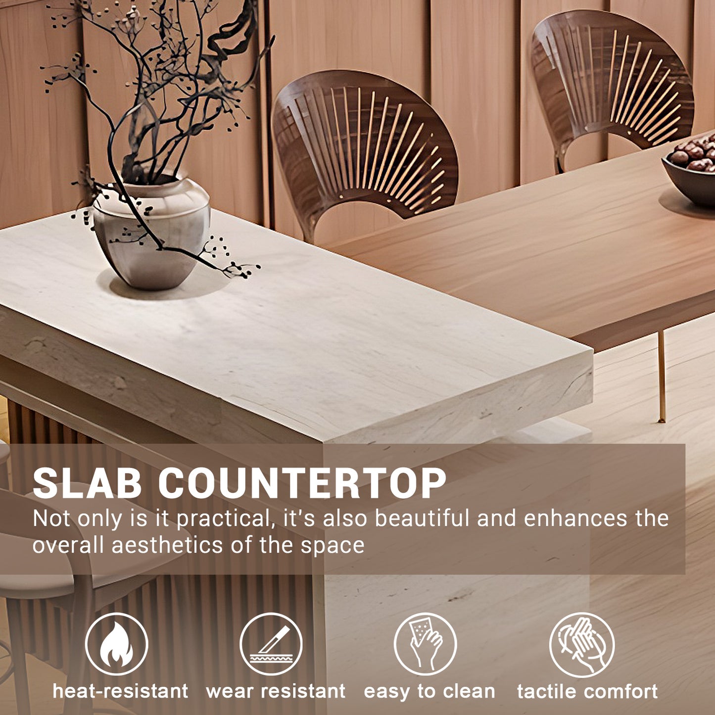 Aihm-Lon Adjustable Extendable Kitchen Island Table 47.24"-70.86"