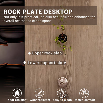 Aihm-Lon Kitchen Island with Extendable Table and Open Storage 85.82"-109.44"
