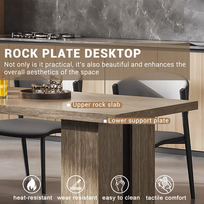 Aihm-Lon Kitchen Island with Extendable Table and Sink 78.74"-94.48"