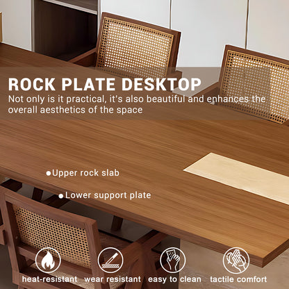 Aihm-Lon L-Shaped Kitchen Island with Extendable Table 86.61"-102.36"