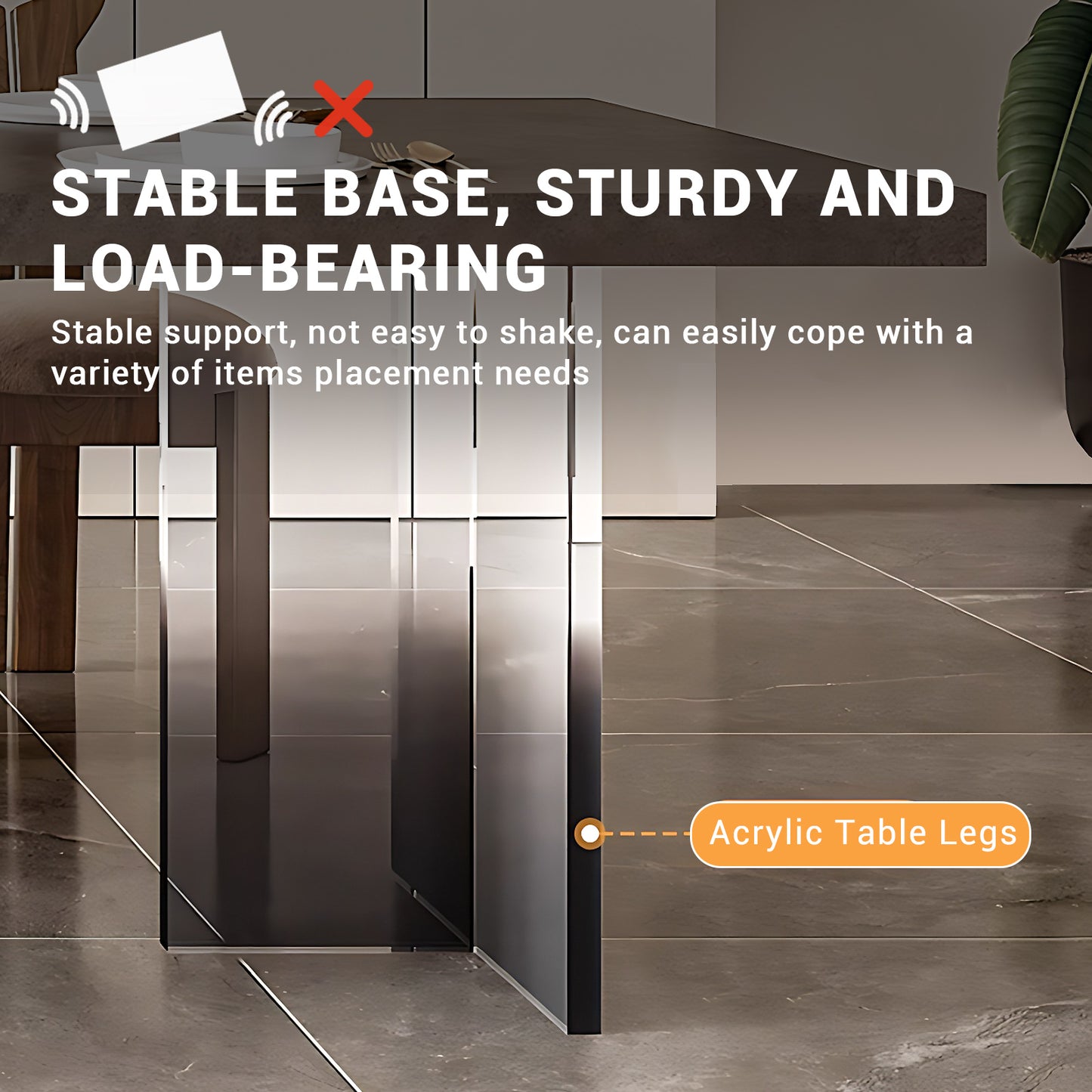 Aihm-Lon Movable Kitchen Island with Extendable Table 92.12"-99.99"