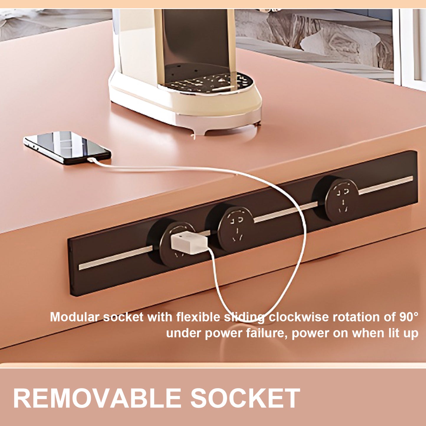 Aihm-Lon Kitchen Island with Extendable Dinning Table Shelf Rack 93.7"-101.57"