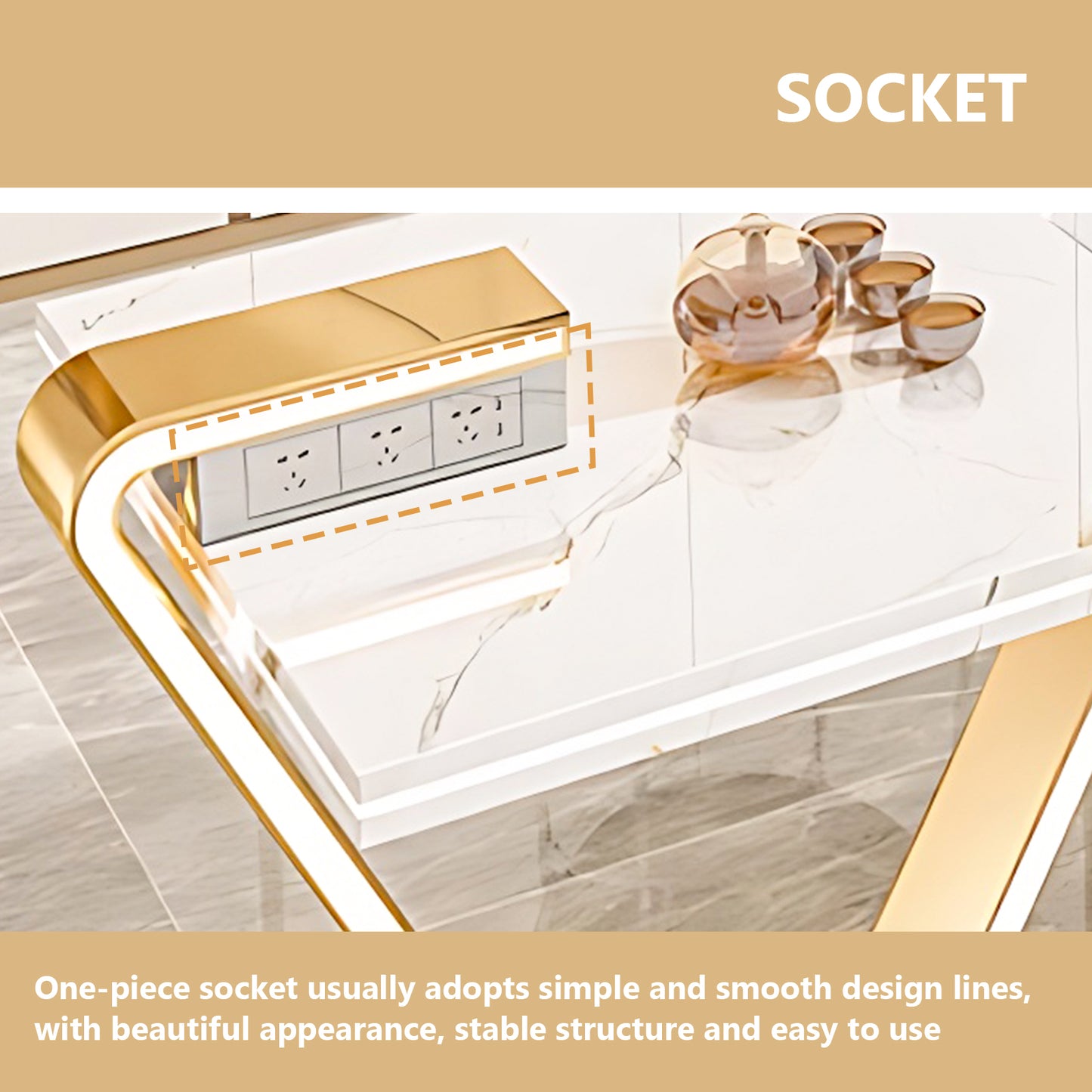 Aihm-Lon Kitchen Island with Extendable Table Stainless Steel Leg 93.7"-101.57"