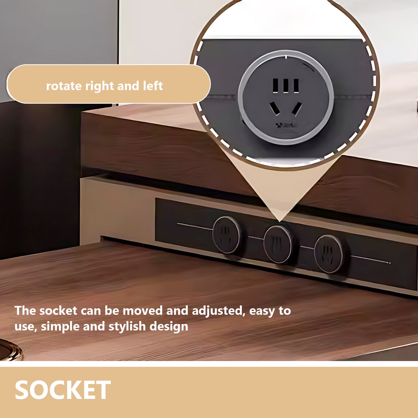 Aihm-Lon Kitchen Island with Extendable Table Appliance Storage 77.95"-89.76"