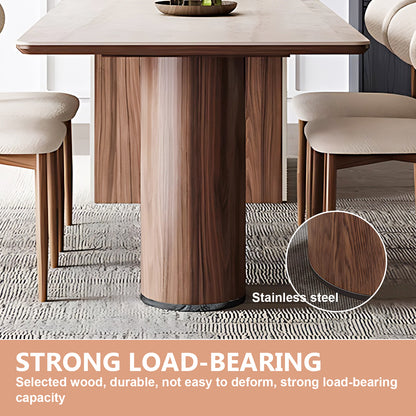 Aihm-Lon Kitchen Island with Extendable Table with Power Outlet 78.74"-94.48"