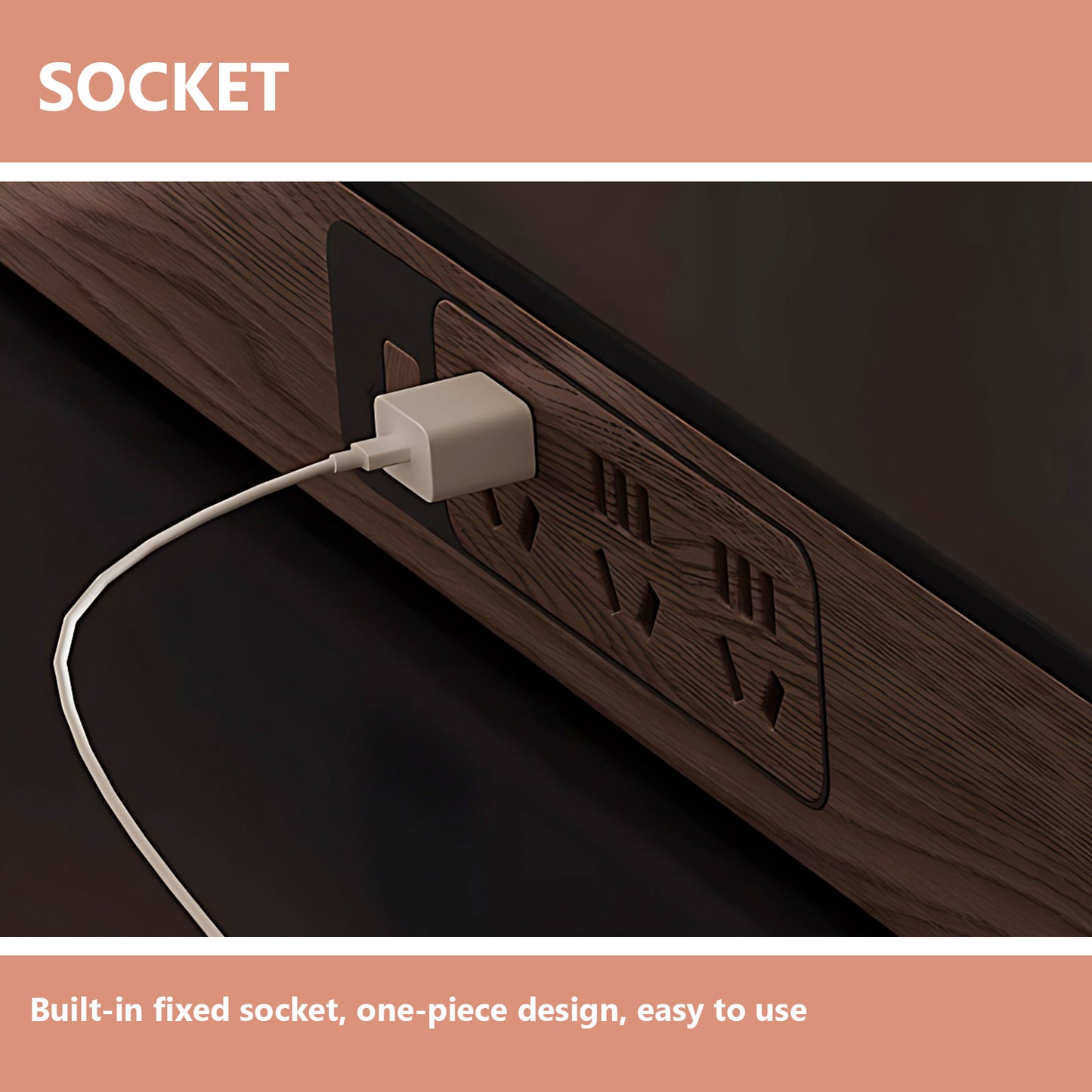 Aihm-Lon Modern Luxury Kitchen Island Extendable Table 84.64"