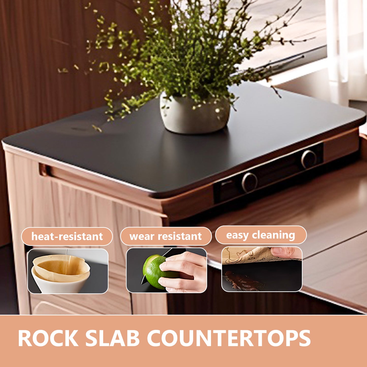 Aihm-Lon Kitchen Island with Foldable Extendable Table 92.91"