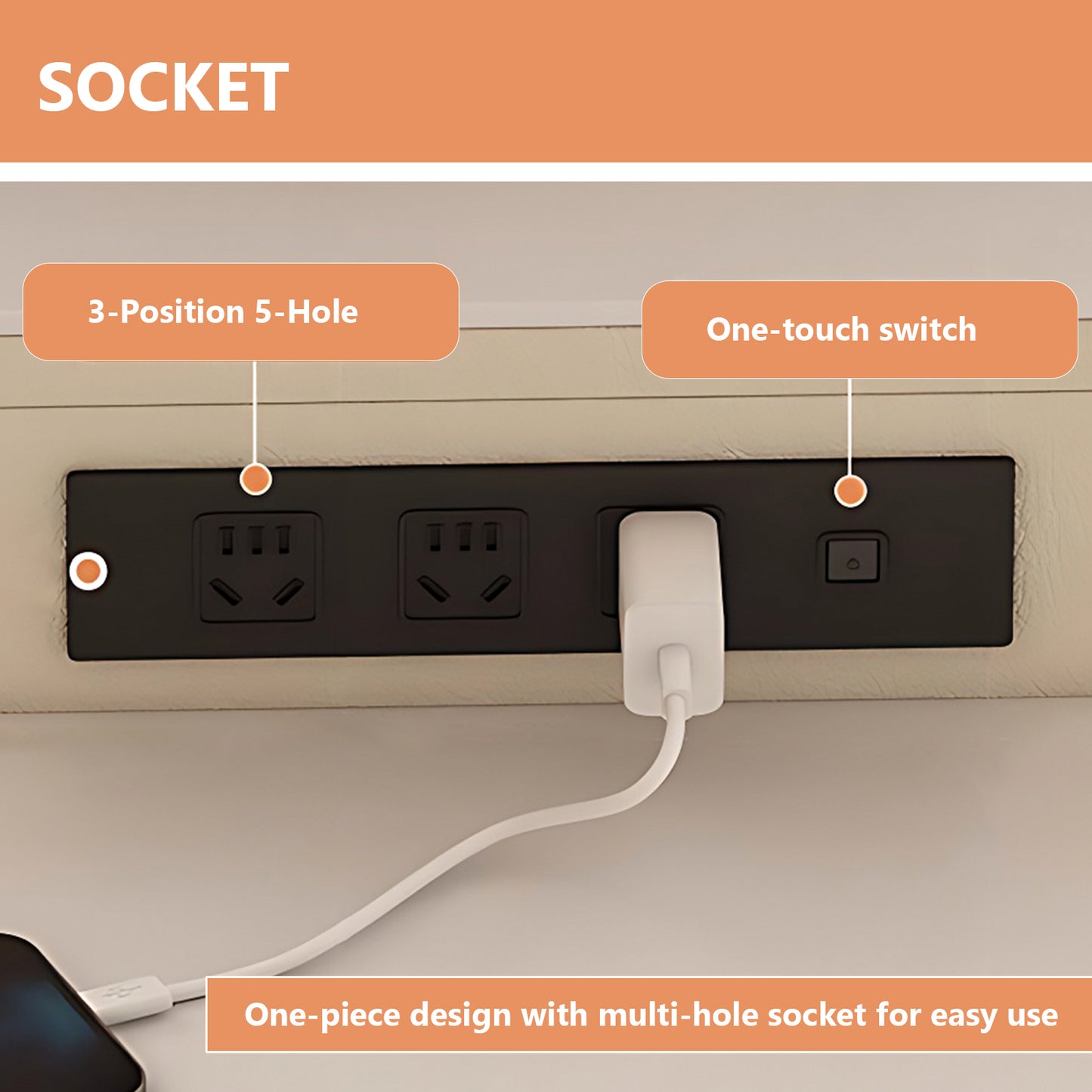 Aihm-Lon Kitchen Island with Foldable Extendable Table 74.60"