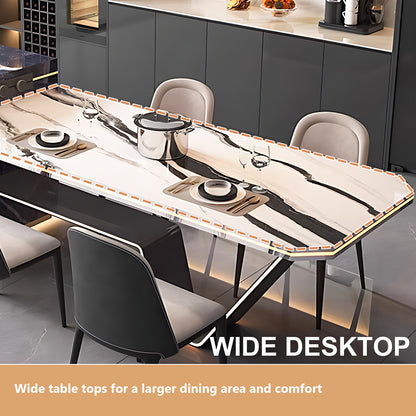 Aihm-Lon Kitchen Island with Extendable Table and Kitchen Shelf 93.7"-101.57"