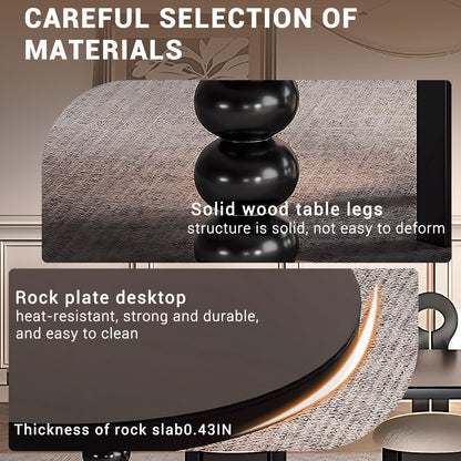 Aihm-Lon Kitchen Island with Extendable Table Pull-Out Cabinets  97.63"-105.51"