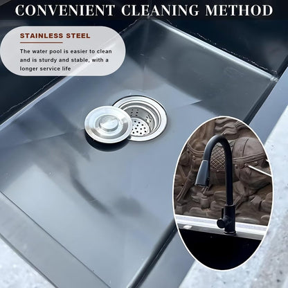 Aihm-Lon Freestanding Outdoor Kitchen Storage Cabinet 43.31"-78.74"