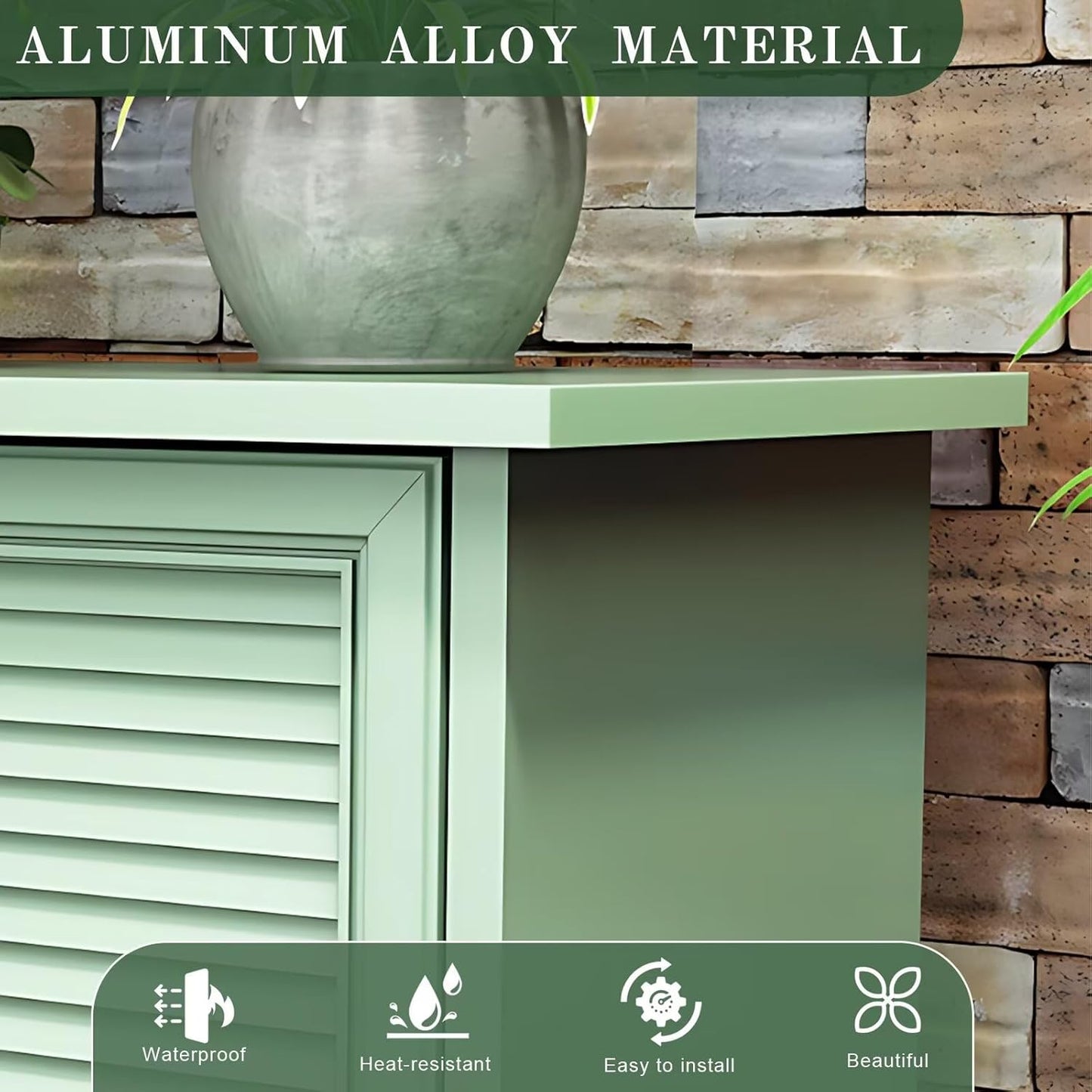 Aihm-Lon Retro Outdoor Kitchen Storage Cabinet with Sink 61.02"