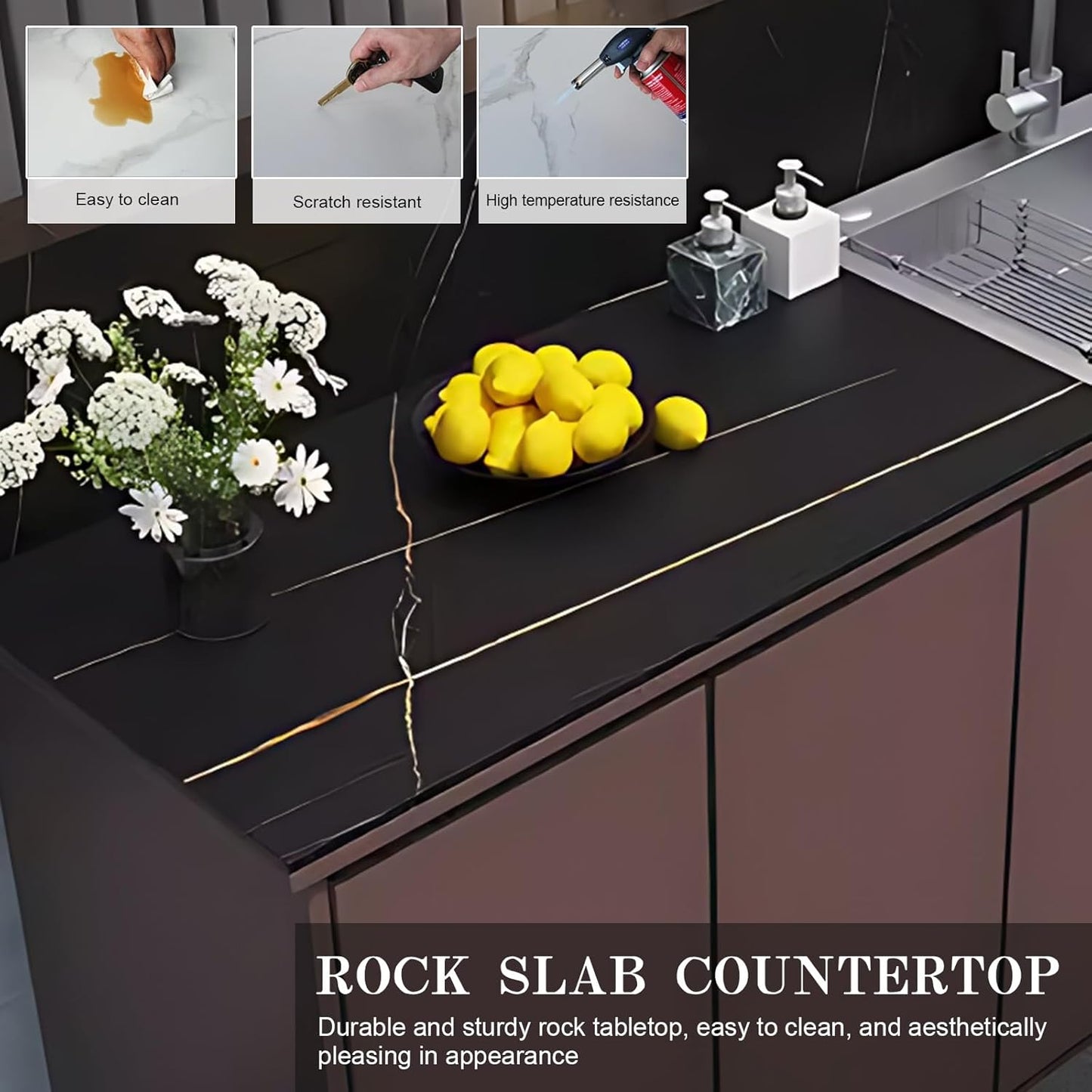 Aihm-Lon Modern Outdoor Kitchen Storage Cabinet 62.99"