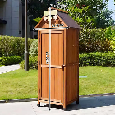 Aihm-Lon Outdoor Kitchen Storage Cabinet for Garden Backyard 62.20"