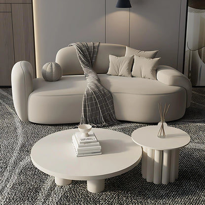 Aihm-Lon Commercial Grade Sofa Set with Combination Coffee Table and Chair for Office 63''-91''