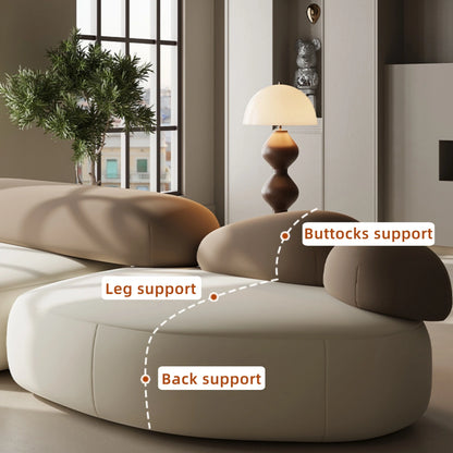 Aihm-Lon Commercial Use Sofa Set with Table and Chair for Beauty Salon Consultation Area  95.5"