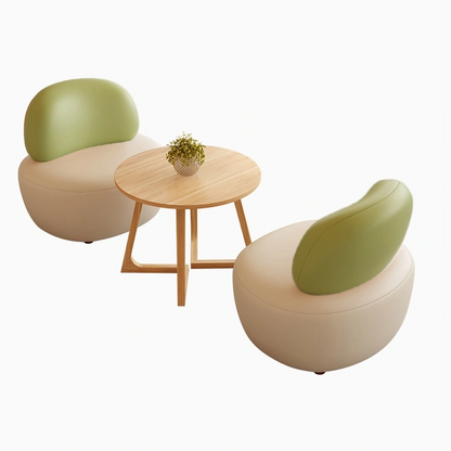 Aihm-Lon Commercial Sofa Set with Table for Dessert Cafe Lounge Areas  27.6"-47”