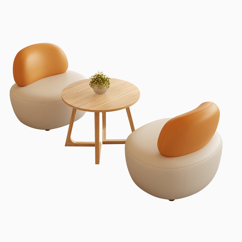 Aihm-Lon Commercial Sofa Set with Table for Dessert Cafe Lounge Areas  27.6"-47”