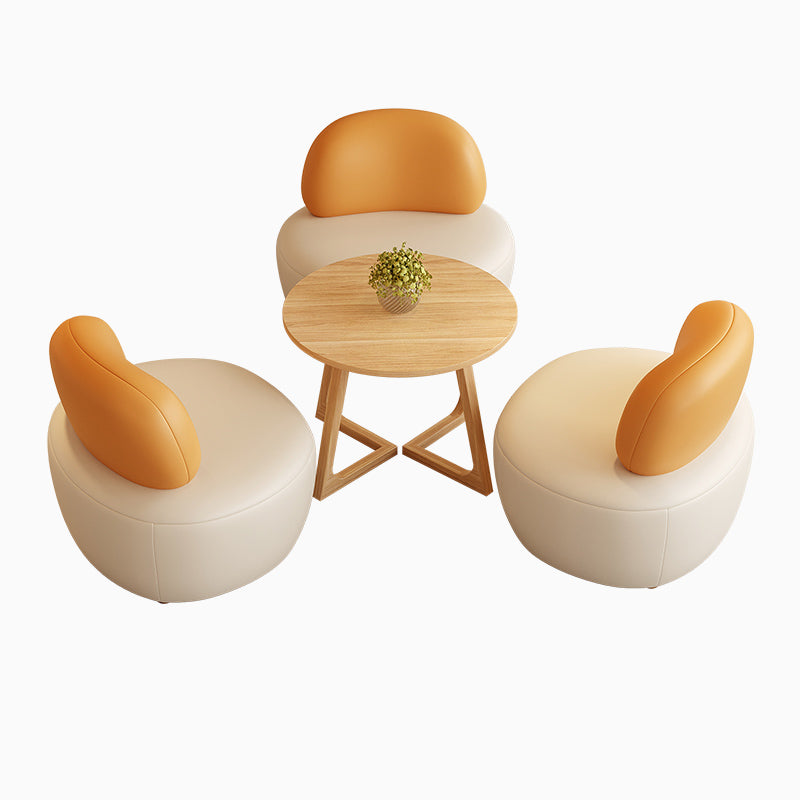 Aihm-Lon Commercial Sofa Set with Table for Dessert Cafe Lounge Areas  27.6"-47”