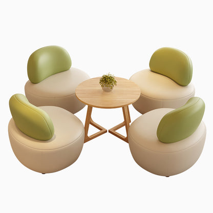 Aihm-Lon Commercial Sofa Set with Table for Dessert Cafe Lounge Areas  27.6"-47”