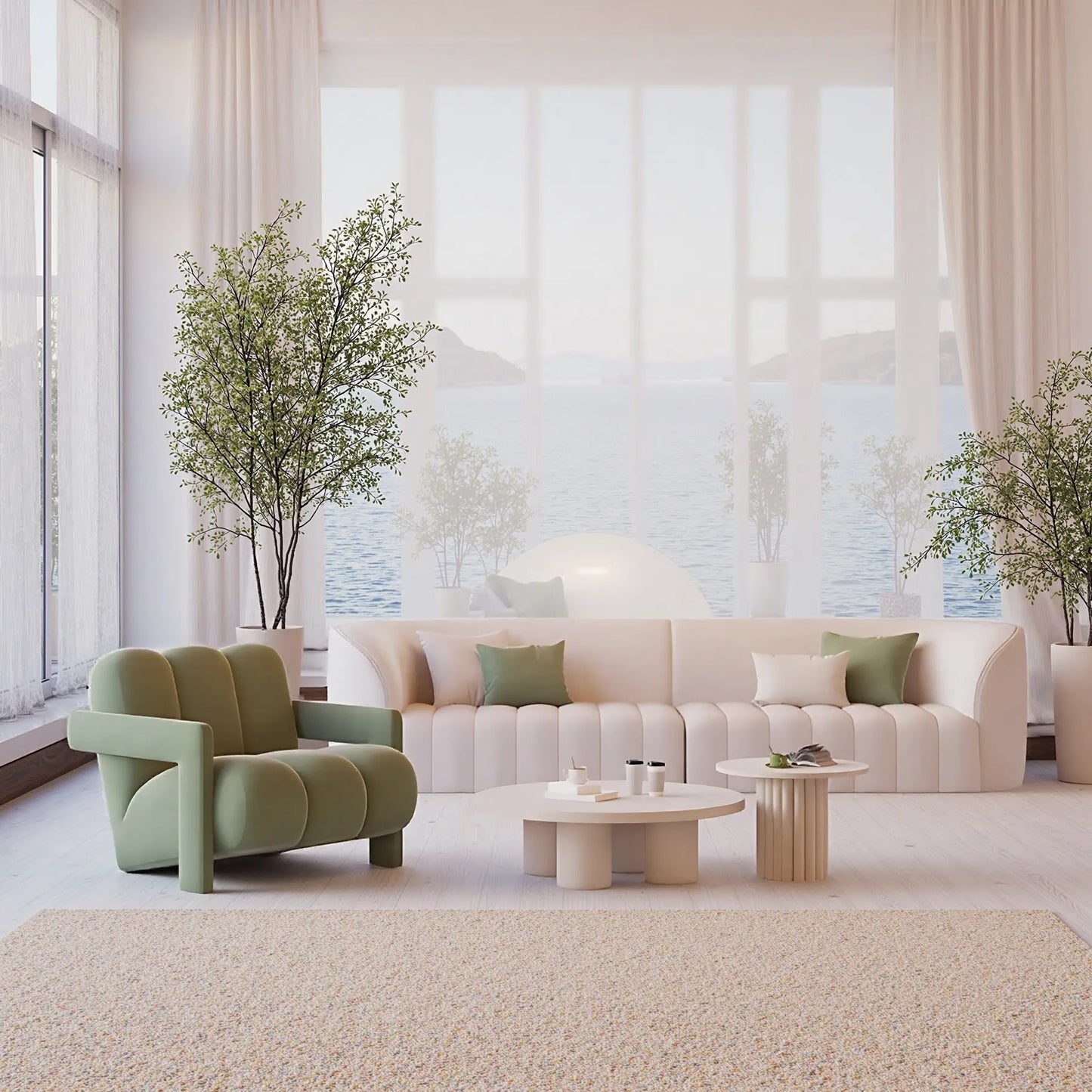 Aihm-Lon Commercial Grade  Leather Sofa Set with Table Chair 87"-120"