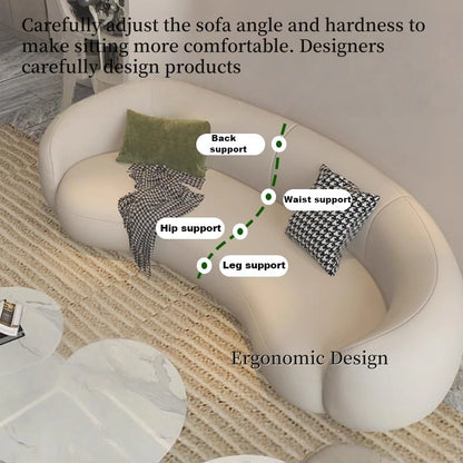 Aihm-Lon Commercial Grade Leather Sofa Set with Coffee Table Chair 83"-107"