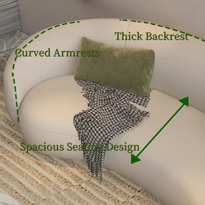 Aihm-Lon Commercial Grade Leather Sofa Set with Coffee Table Chair 83"-107"