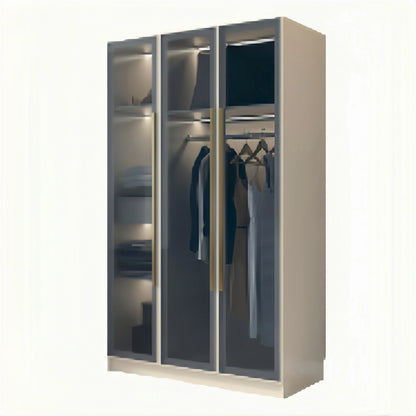 Aihm-Lon Wardrobes with Multi-Layer Storage Function and Smart Auto-Illumination 24"-94"