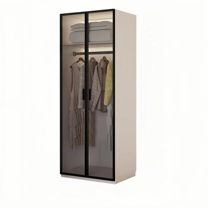 Aihm-Lon Translucent Custom Wardrobe with Smart Lighting and Classification Storage Area 24"-102"