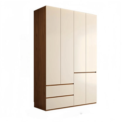 Aihm-Lon Wooden Wardrobe with Multiple Storage Spaces 63"-94"
